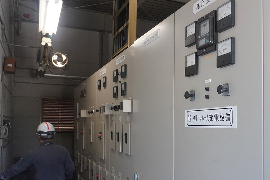 クリーンルーム棟変電所更新工事